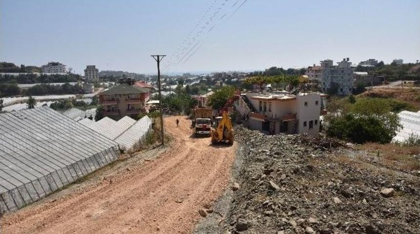 Alanya Toslak Ketenlik Mevki&rsquo;ne Yeni Yol