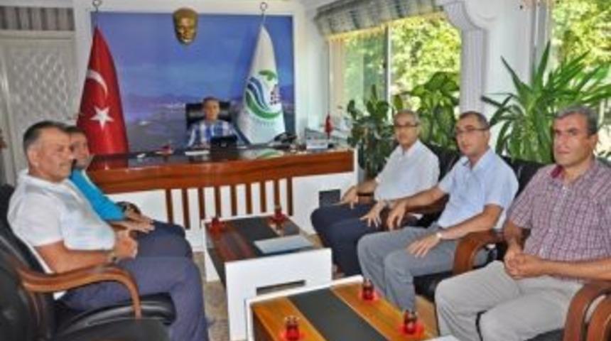 Başkan &Ouml;zdemir&rsquo;e, &Ccedil;evre Şehircilik İl M&uuml;d&uuml;rl&uuml;ğ&uuml;&rsquo;nden Ziyaret