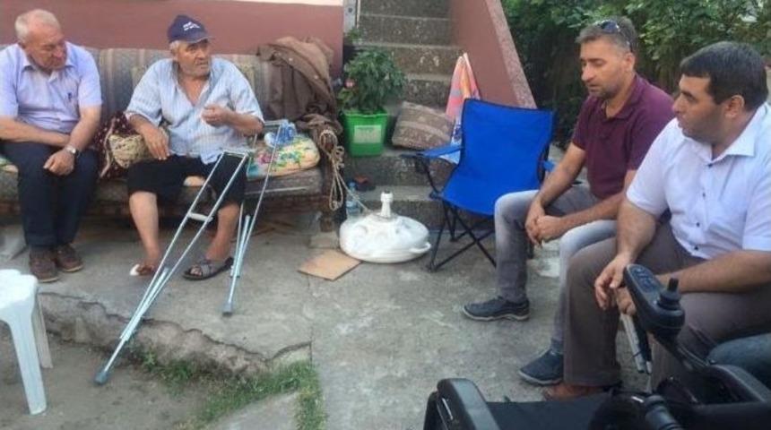 Lapseki Belediyesi’nden Tekerlekli Sandalye Desteği