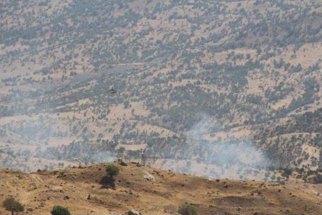 Şırnak'ta Pkk'lılar Polis Noktasına Roketatarla Saldırdı