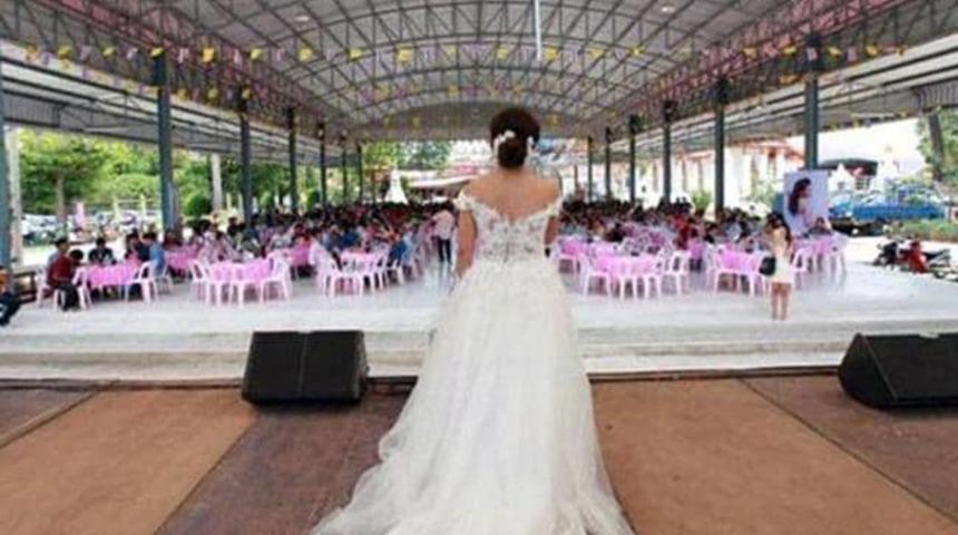 Damat düğünü terk etti! Ancak gelin piste çıkıp...