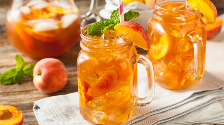 Kokusu baş döndürür: Şeftalili soğuk çay