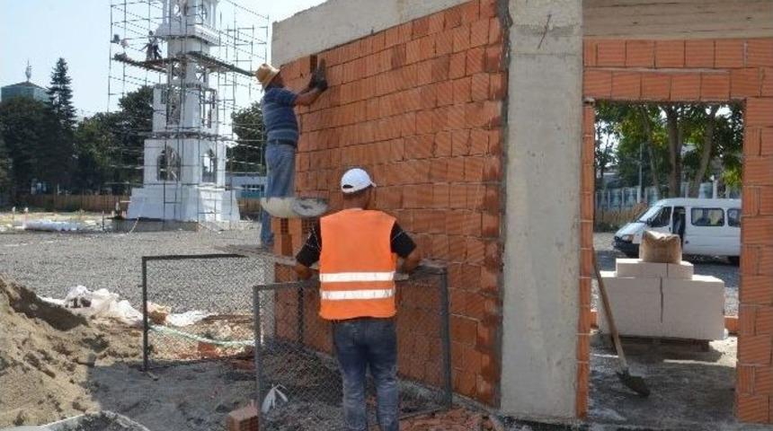 D&uuml;zce Lisesi Park Projesi Şekilleniyor