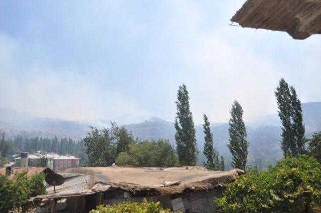 &Ccedil;ukurca da Karşılıklı Ateşin Ardından Yangın &Ccedil;ıktı 2