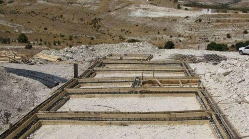 Ağın&rsquo;da 12 Adet Sosyal Konutun Temeli Atıldı