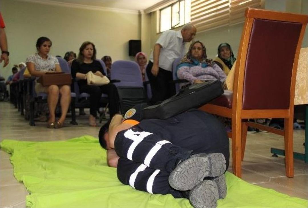 Afad&rsquo;dan Huzurevi Sakinlerine Yangın Tatbikatı