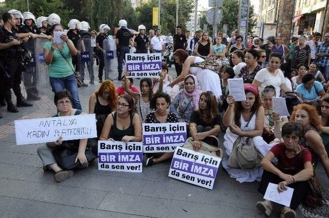 Kadınlardan Barışa İmza Kampanyası 1