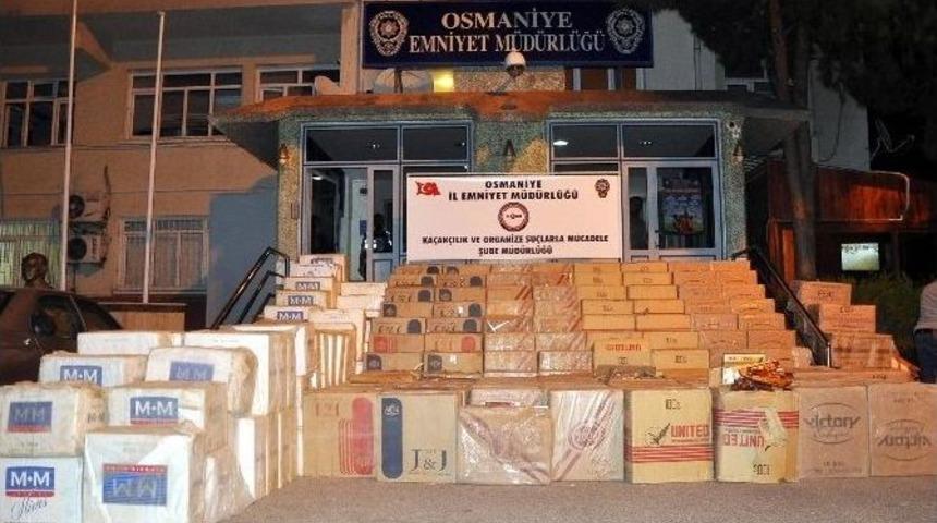 Osmaniye Emniyeti Ka&ccedil;ak Sigaraya Ge&ccedil;it Vermiyor