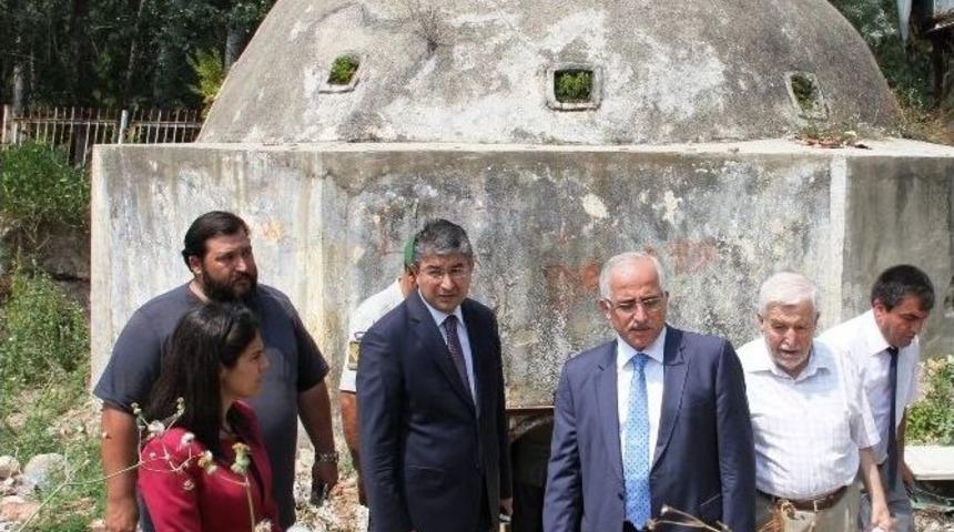 Vali Tuna, Sivrihisar İl&ccedil;esindeki Tarihi Yerleri İnceledi