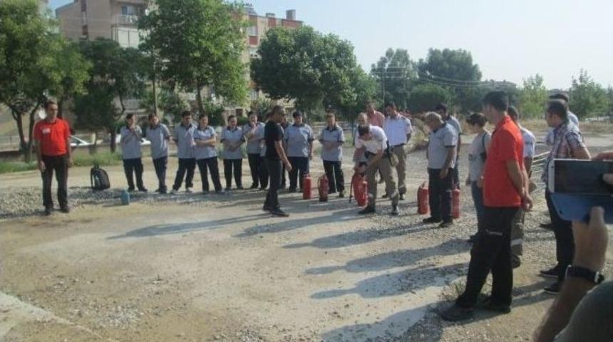 Forum Magnesia&rsquo;da Yangın Tatbikatı
