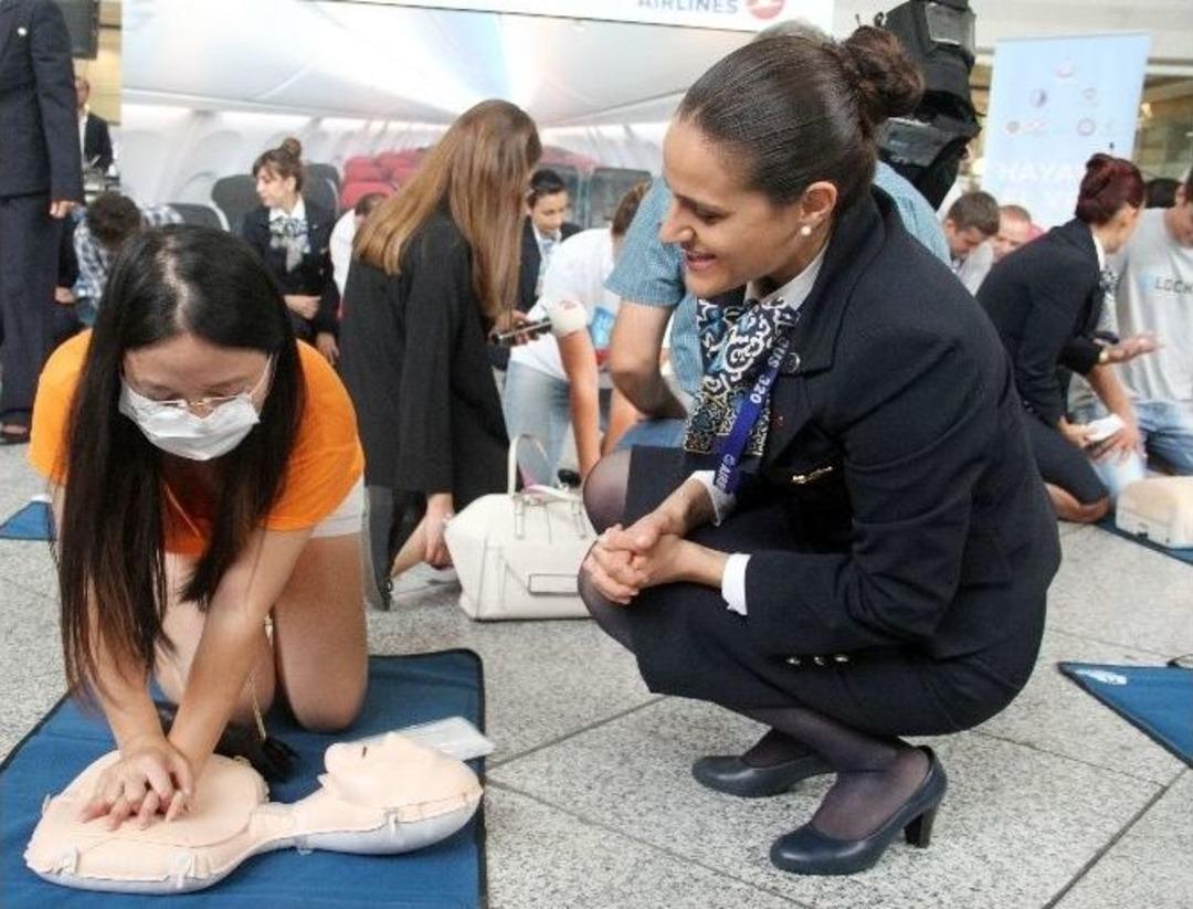 70 Yaşındaki Kadından Kalp Masajı