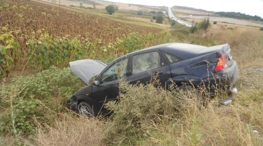 Tekirdağ&rsquo;da Trafik Kazası: 4 Yaralı