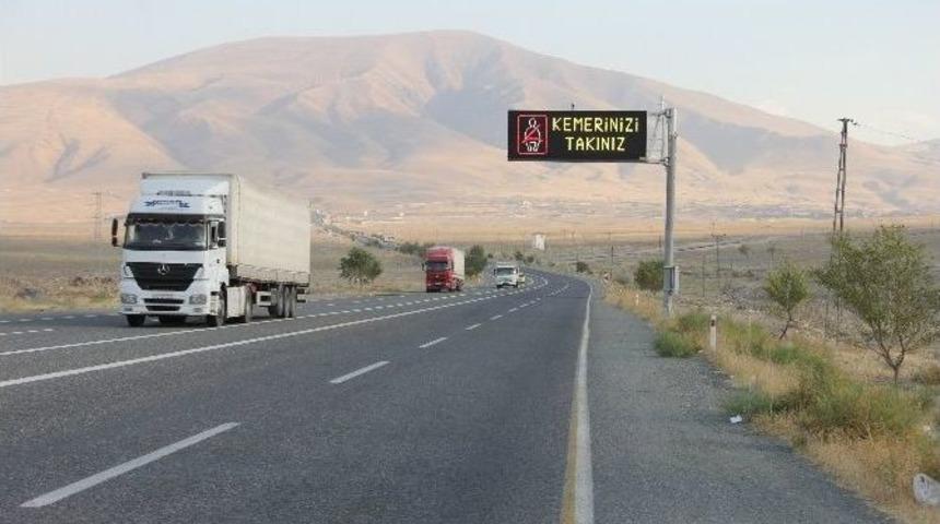 Iğdır-doğubayazıt Karayolu Trafiğe A&ccedil;ıldı