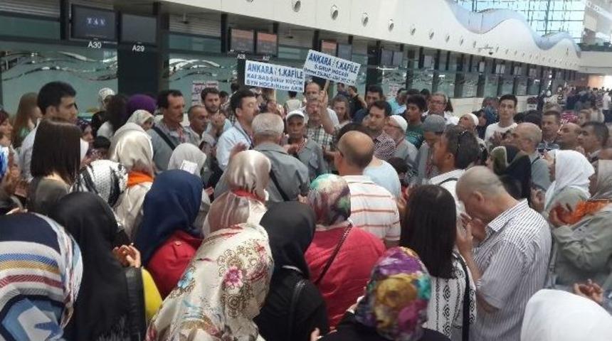 Ankara&rsquo;dan İlk Hacı Kafilesinin Kutsal Topraklara Yolcuğu Başladı