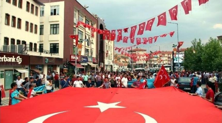 Beypazarı&rsquo;nda Ter&ouml;re Tepki Y&uuml;r&uuml;y&uuml;ş&uuml;