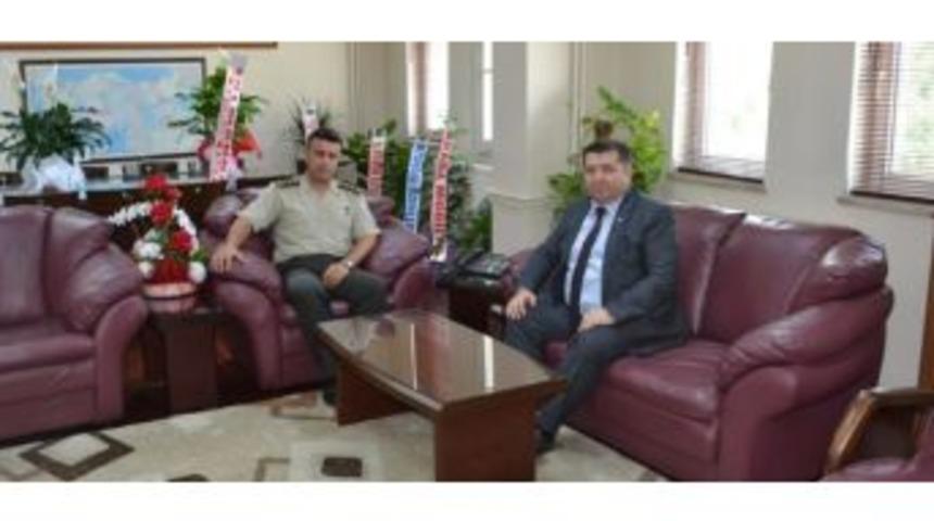 Jandarma Komutanına Hayırlı Olsun Ziyareti