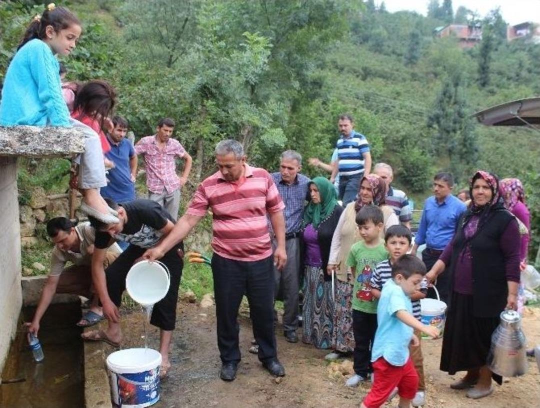 Ordu&rsquo;da Susuzluk &Ouml;l&uuml;me Yol A&ccedil;tı