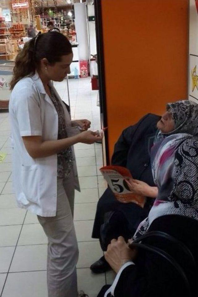 Vatandaşlar Obezite, Diyabet Ve Koah Konularında Bilgilendiriliyor 1