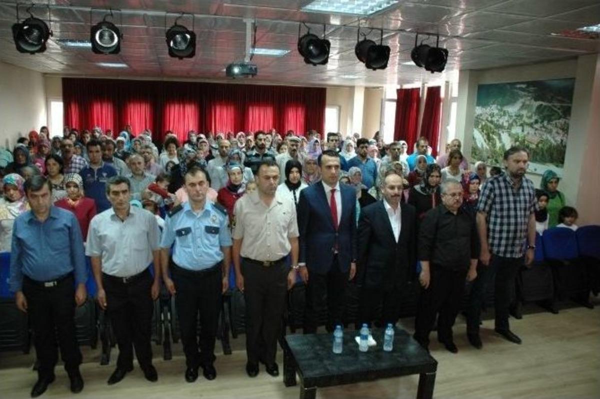 K&uuml;re&rsquo;de Yaz Kur&rsquo;an Kursları, Kapanış Programı İle Sona Erdi