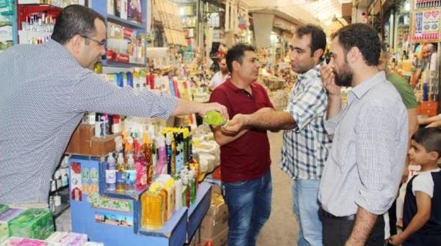 Şanlıurfa'da Acılı Isottan Kolonya Yapıldı