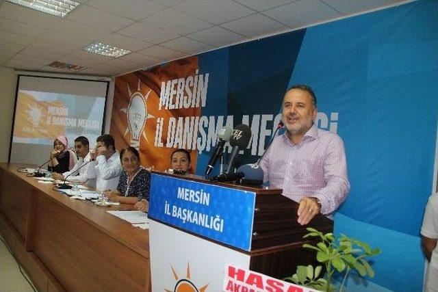 Ak Parti Mersin İl Danışma Meclisi Toplantısı Yapıldı 1