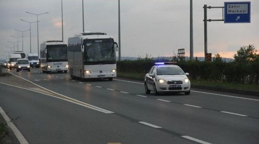 Fenerbah&ccedil;e&rsquo;ye Rize&rsquo;de Yoğun G&uuml;venlik &Ouml;nlemi