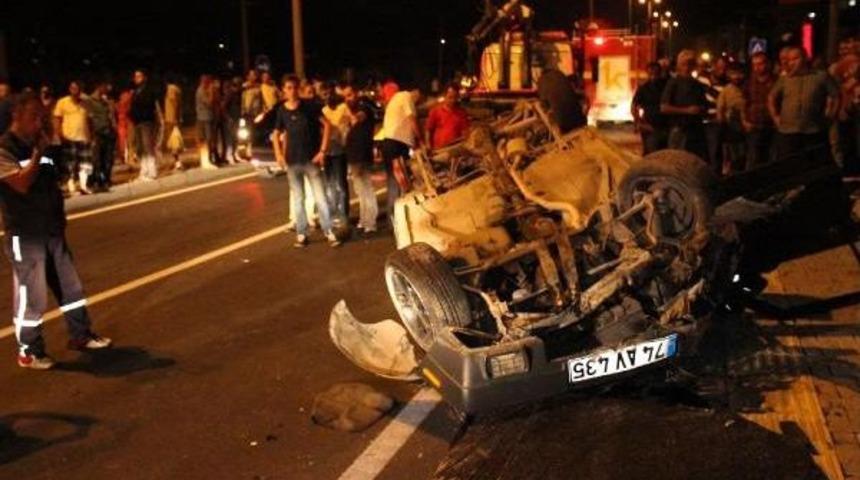 Zonguldak'ta Kaza: 1 Yaralı