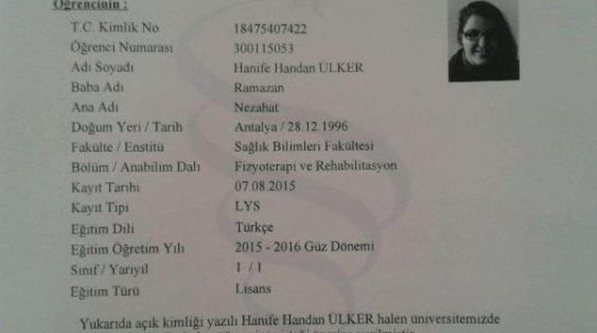 Handan, Artık &Uuml;niversite &Ouml;ğrencisi