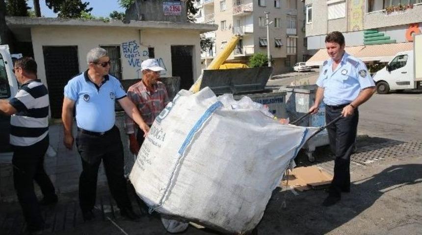 Buca Zabıtasından Mazgal Operasyonu