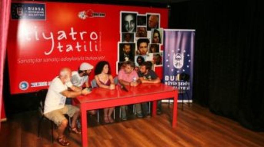 Mudanya&rsquo;da &ldquo;tiyatro Tatili&rdquo; Başladı