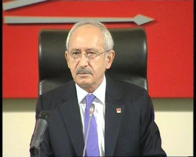 Kılıçdaroğlu: Sivil Darbeyle Karşı Karşıyayız