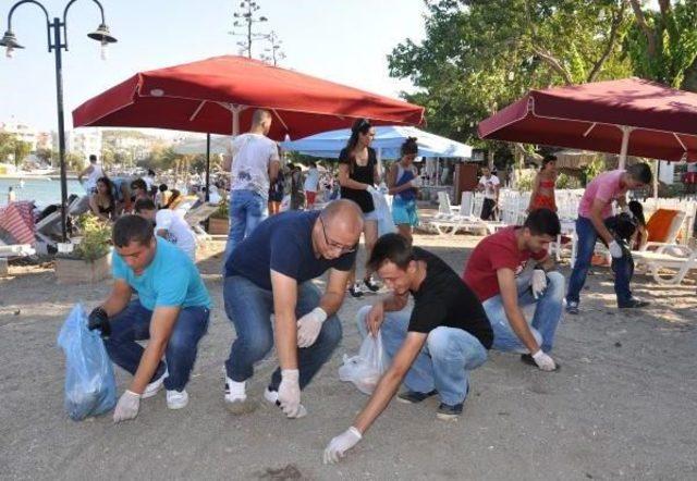 Datça'da Izmaritsiz Sahil Kampanyası