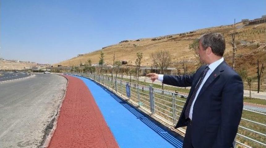 Belediye Bisikletliler İ&ccedil;in 24 Kilometrelik Yol Yaptı