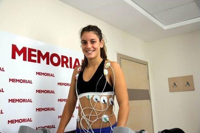 Agü Kadın Basketbol Takımı Sağlık Kontrolünden Geçti