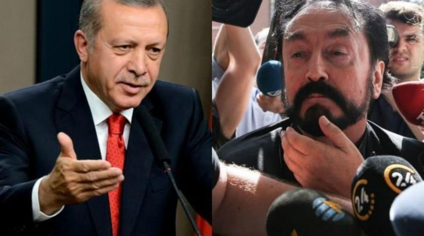 Cumhurbaşkanı Erdoğan&rsquo;ın Adnan Oktar ile ilgili yorumda bulunduğu iddiasına flaş cevap: O komşu başkası!