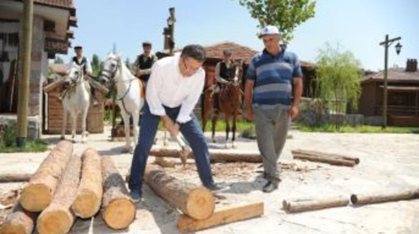 Altınk&ouml;y&rsquo;de Tomruk Soyma Zamanı