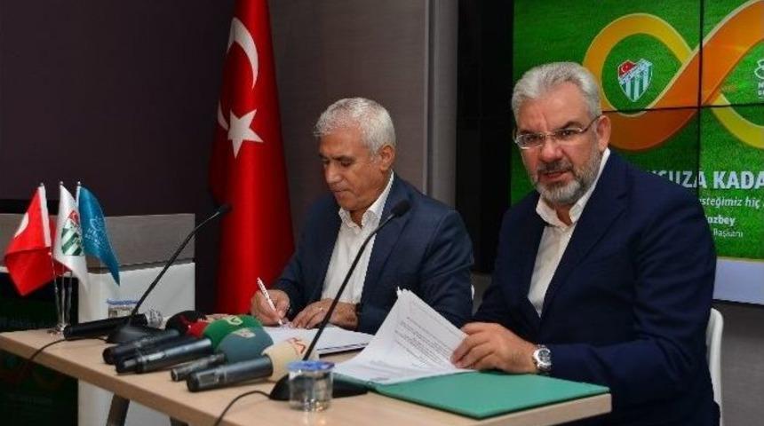 Nil&uuml;fer Belediyesi&rsquo;nden Bursaspor&rsquo;a Loca Desteği
