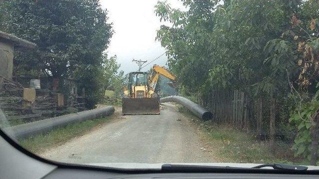 Sarıyayla Barajı İsale Hattı İnşaatı Başladı