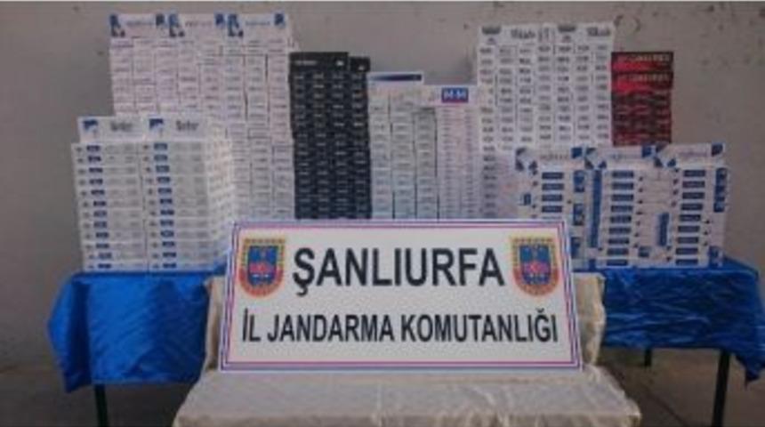 Şanlıurfa&rsquo;da 13 Bin Paket Ka&ccedil;ak Sigara Ele Ge&ccedil;irdi
