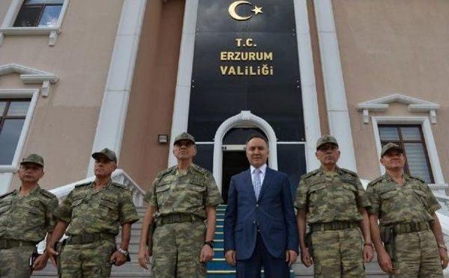 Jandarma Genel Komutanı Orgeneral Mendi, Erzincan'da (2)