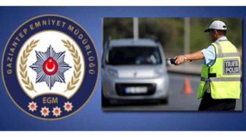 Gaziantep&rsquo;te S&uuml;r&uuml;c&uuml;lere Bir Ayda 757 Bin Lira Para Cezası Kesildi