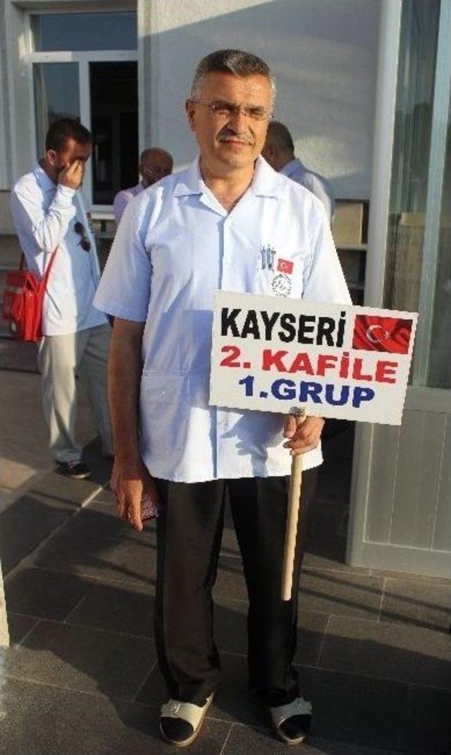 Kayseri’de 284 Kişi Hacca Uğurlandı