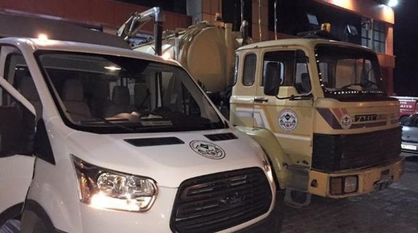 Giresun Belediyesi Artvin&rsquo;e Yardım Elini Uzattı