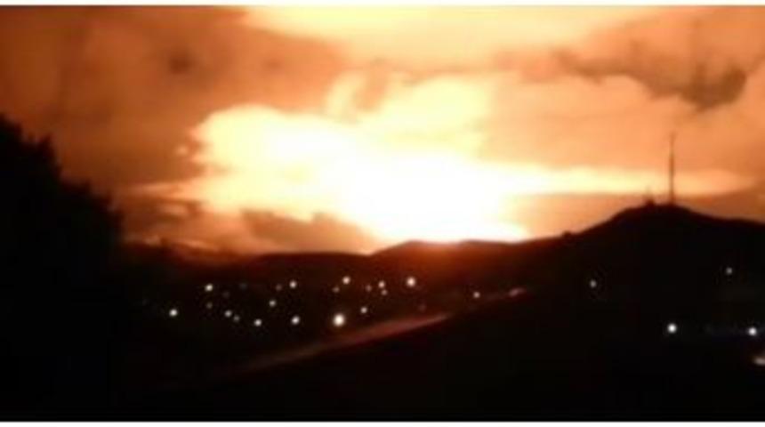 Sarıkamış&rsquo;ta Doğalgaz Hattı &Uuml;&ccedil;&uuml;nc&uuml; Kez Patlatıldı