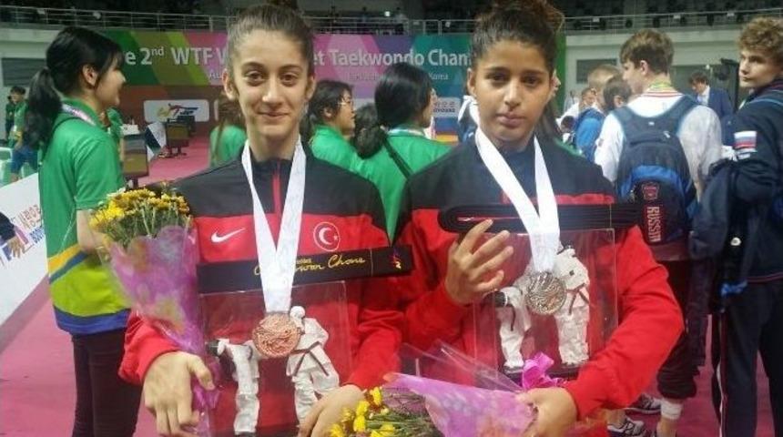 Milli Tekvandoculardan 1 G&uuml;m&uuml;ş, 1 Bronz