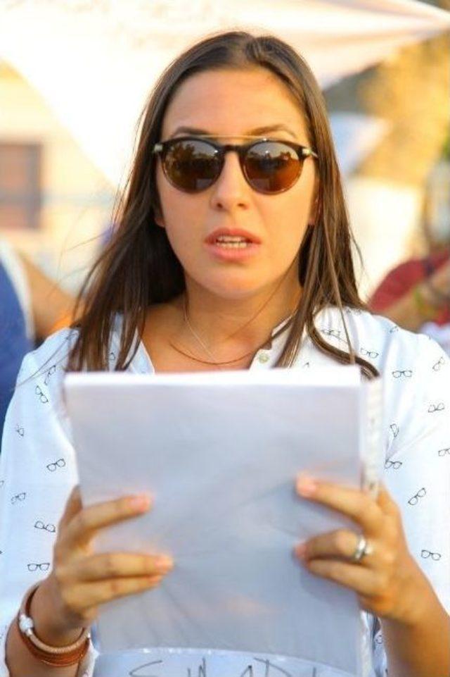 Bodrum&rsquo;da &rsquo;barışa Bir T&uuml;lbent De Sen Bağla&rsquo; Etkinliği 2