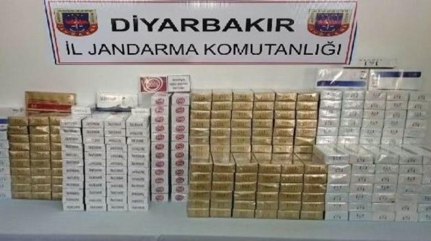 Diyarbakır&rsquo;da 70 Bin 410 Paket Ka&ccedil;ak Sigara Ele Ge&ccedil;irildi