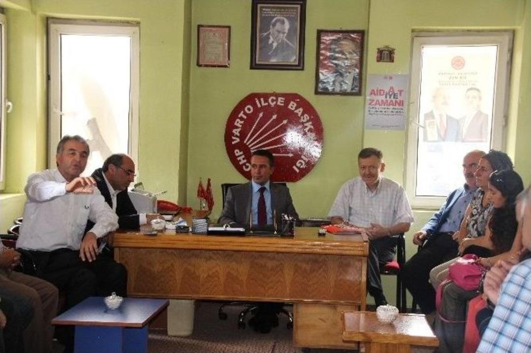 Chp Milletvekilleri Varto&rsquo;da