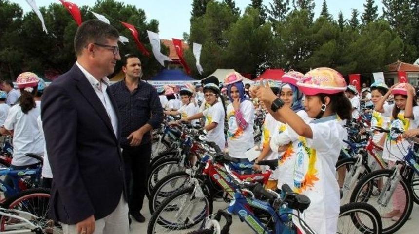 Merkezefendi&rsquo;de 5 Bin Bisiklet Dağıtımı Tamamlandı