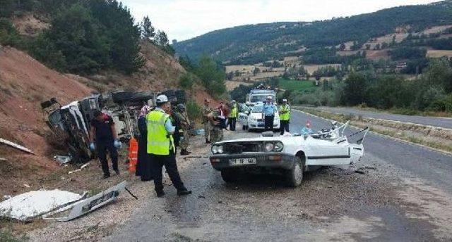 Tokat’Ta Trafik Kazası: 1 Ölü, 2 Yaralı